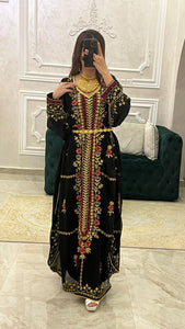 Dubai Golden Aari work Farasha , beach wear