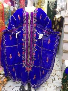 Dubai Golden Aari work Farasha , beach wear