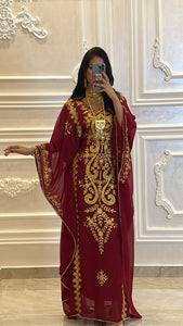 Designer Kaftan Hand Embroidered wedding wear
