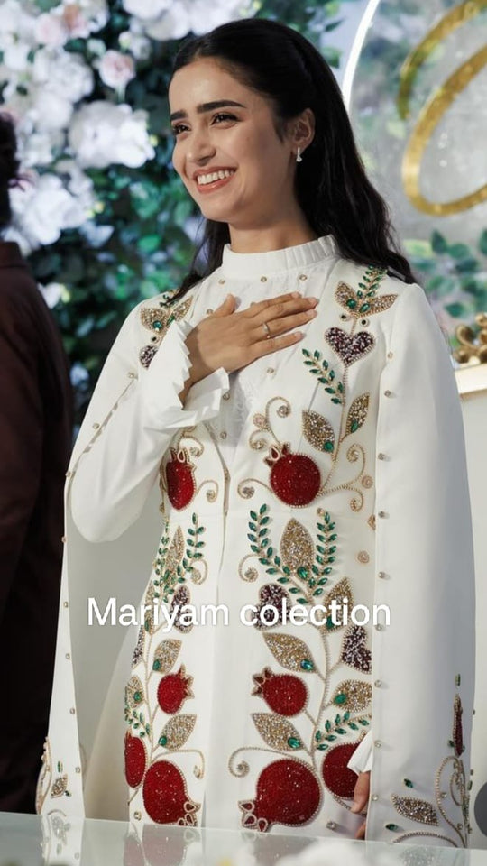 Designer kaftan with luxury embroidery work wedding wear