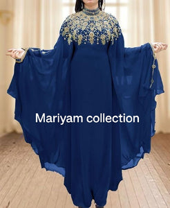 Moroccan Embroidered luxurious Caftan for Christmas
