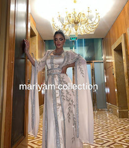 Classic Womens Embroidery kaftan party wear
