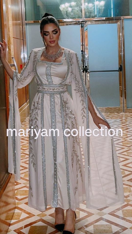 Classic Womens Embroidery kaftan party wear