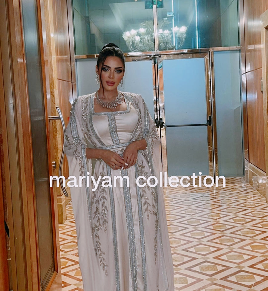 Classic Womens Embroidery kaftan party wear