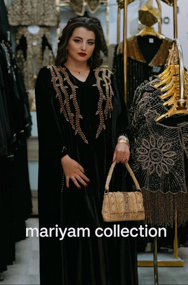 Elegant Handwork Beaded Abaya wedding wear Abaya