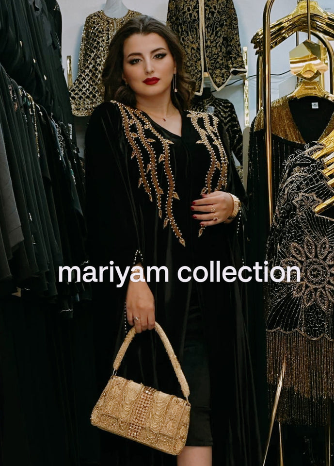 Elegant Handwork Beaded Abaya wedding wear Abaya
