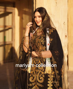 Designer Kaftan Hand Embroidered wedding wear