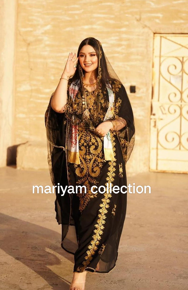 Designer Kaftan Hand Embroidered wedding wear