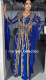 Designer black bridal wear kaftan