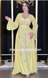 Moroccan Embroidered luxurious Caftan Dubai Gown