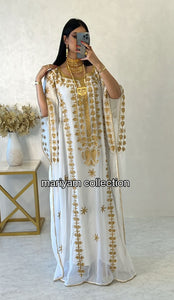 Designer Kaftan Hand Embroidered wedding wear