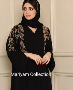 dubai party wear abaya modern abaya with embroidery