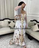 Designer kaftan with luxury embroidery  wedding wear