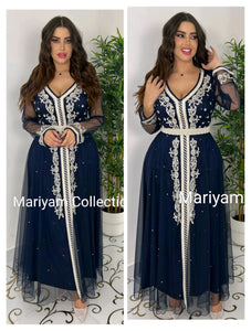 Designer kaftan with luxury embroidery  party wear