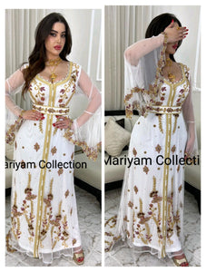 Designer kaftan with luxury embroidery  wedding wear