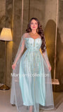 Designer Wedding Dress Crystal Embroidered Kaftan