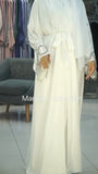 Elegant hand embroidey Abaya Wedding Abaya
