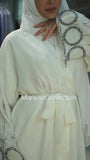 Elegant hand embroidey Abaya Wedding Abaya