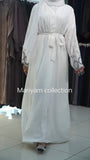 Elegant hand embroidey Abaya Wedding Abaya