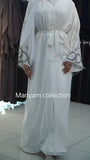 Elegant hand embroidey Abaya Wedding Abaya