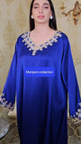 Moroccan Embroidered luxurious Caftan , Moroccan Kaftan Dubai Gown