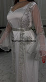 Designer kaftan with luxury embroidery  wedding  wear