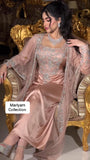 Designer two piece wedding wear kaftan for women