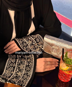 Luxurious Embroidered Abaya Special Occasion