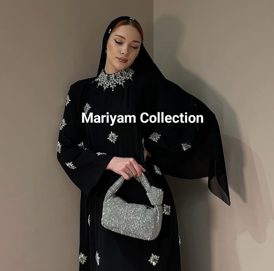 Luxurious Embroidered Abaya Special Occasion prayer abaya