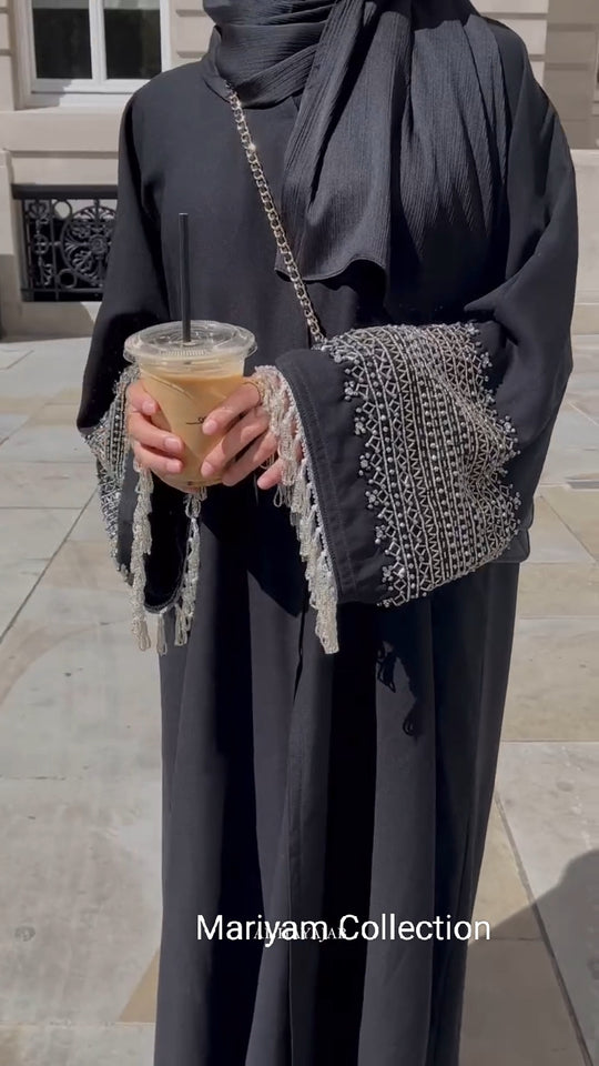 Dubai Abaya, Elegant Full-Length Dress abaya Modest Fashion for Special Occasions