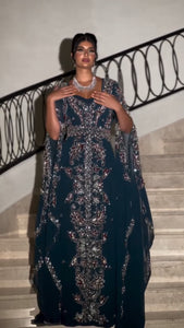 Moroccan Luxury Beaded Caftan, Wedding Dress