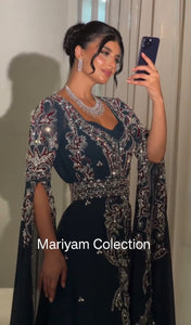 Moroccan Luxury Beaded Caftan, Wedding Dress