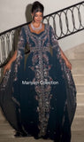 Moroccan Luxury Beaded Caftan, Wedding Dress
