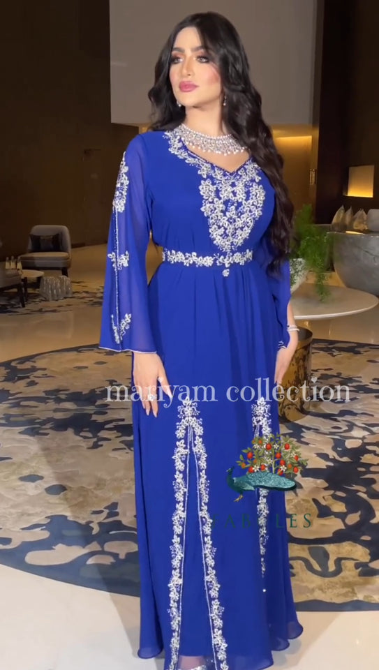 Moroccan Kaftan Luxe Handcrafted Women's Robe