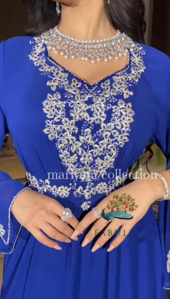 Moroccan Kaftan Luxe Handcrafted Women's Robe