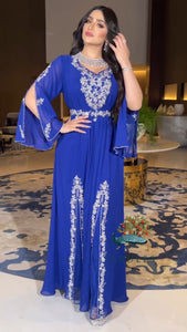 Moroccan Kaftan Luxe Handcrafted Women's Robe
