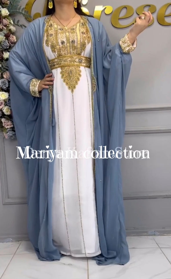 Stunning Women Kaftan Premium Wedding Wear Outfit