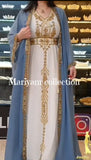 Dubai Moroccan kaftan Hand Beaded Floor Length kaftan