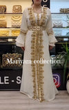 Dubai Moroccan kaftan with luxury embroidery