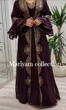 Royal African Attire Bridesmaid caftan Dubai Moroccan Kaftan