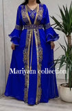 New Arrival for Muslim Women Elegant Sequin-Embellished Kaftan