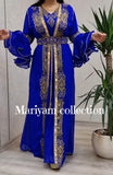 New Arrival for Muslim Women Elegant Sequin-Embellished Kaftan