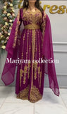 Kaftan with Rhinestones African Party Dress Caftan