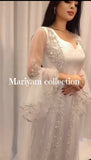 Designer Wedding Dress Crystal Embroidered Kaftan