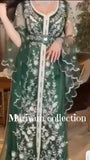 Moroccan Embroidered luxurious Caftan Dubai Gown