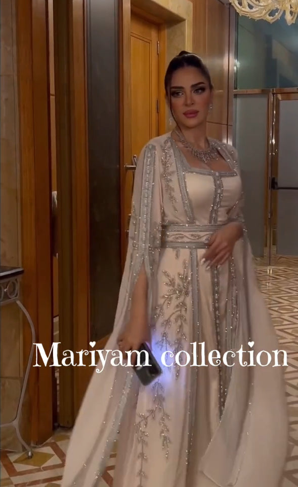 Classic Womens Embroidery kaftan party wear
