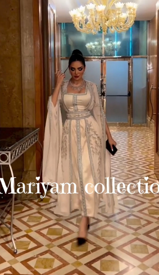 Classic Womens Embroidery kaftan party wear